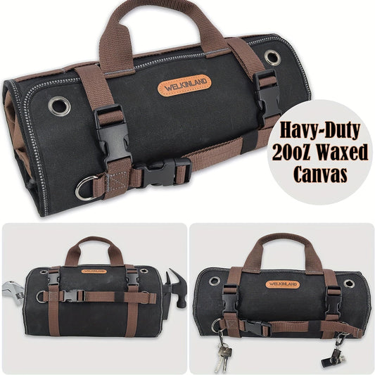 Mechanic's Roll Tool Bag Organizer