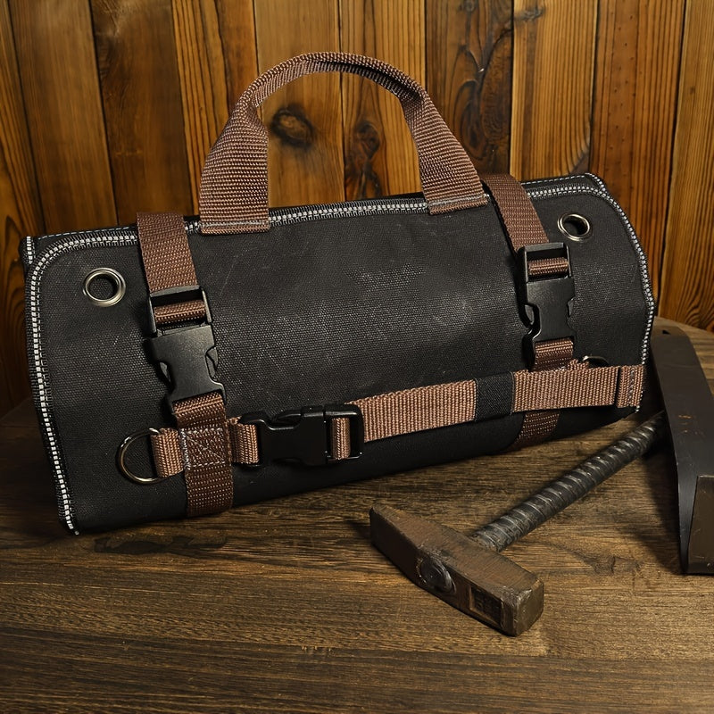 Mechanic's Roll Tool Bag Organizer
