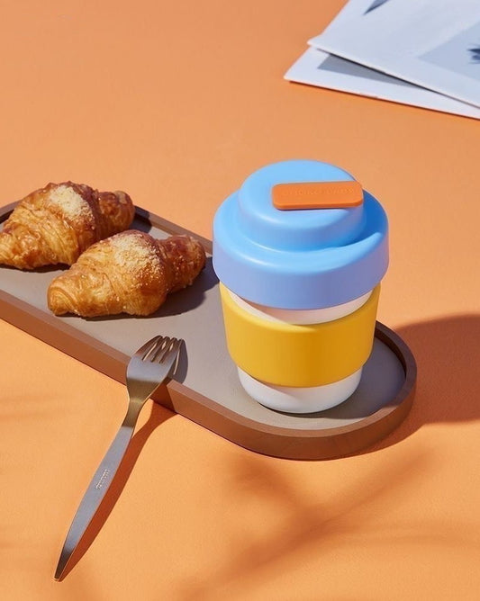 Gummies Thermos, Whimsical Dopamine Vacuum Insulated Tumbler Coffee Mug with Lid